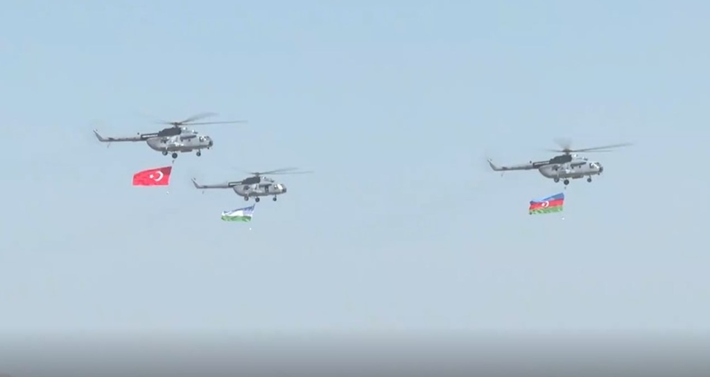 Türkiye, Azerbaycan ve Özbekistan Ortak Tatbikatında Meskun Mahal Eğitimleri Gerçekleştirildi