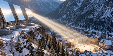 Norveç'in Güneş Almayan Rjukan Kasabası Dev Aynalarla Aydınlatılıyor
